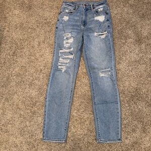 American Eagle Outfitters Light Blue Mom Jeans Size 0